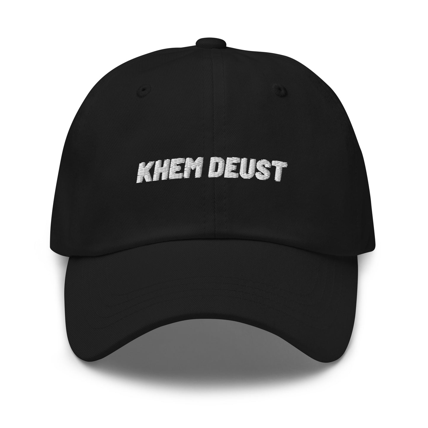 Klakske - khem deust - wit geborduurd