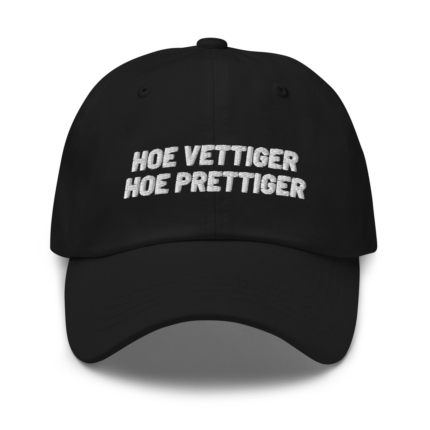 Klakske - hoe vettiger - wit geborduurd