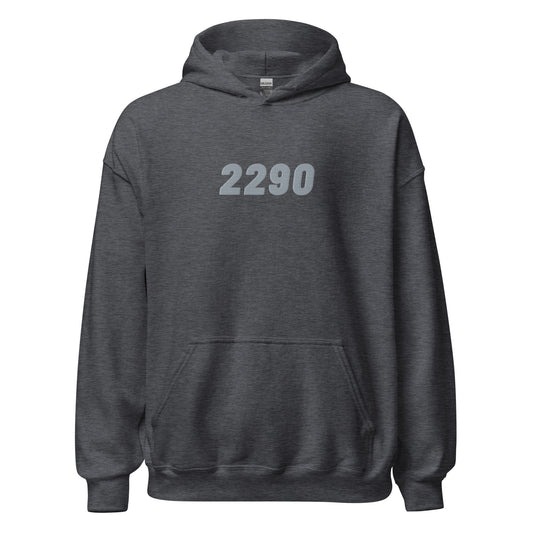 Essentials hoodie - 2290 - geborduurd