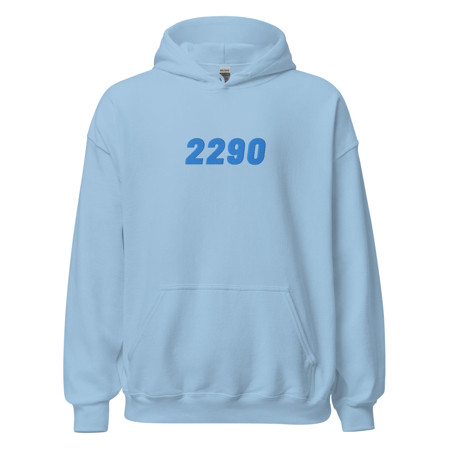 Essentials - 2290 - blauw geborduurd