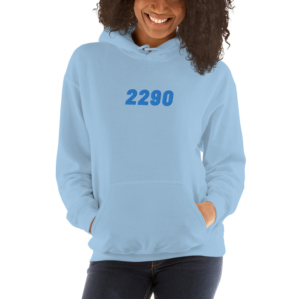 Essentials - 2290 - blauw geborduurd