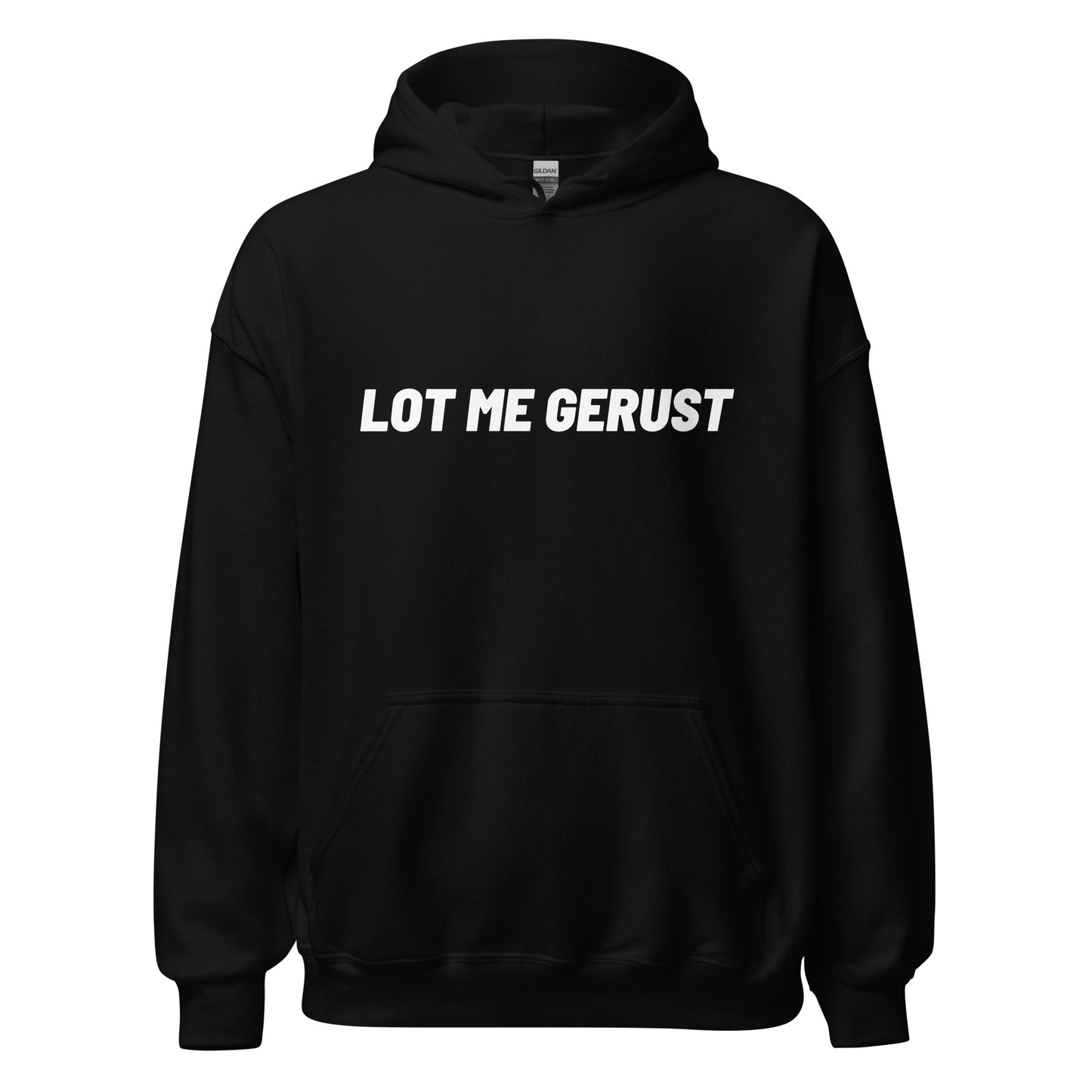 Essntials hoodie - lot me gerust - geprint