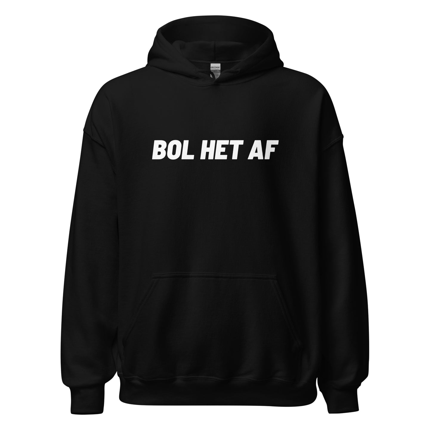 Essentials hoodie - bol het af - geprint