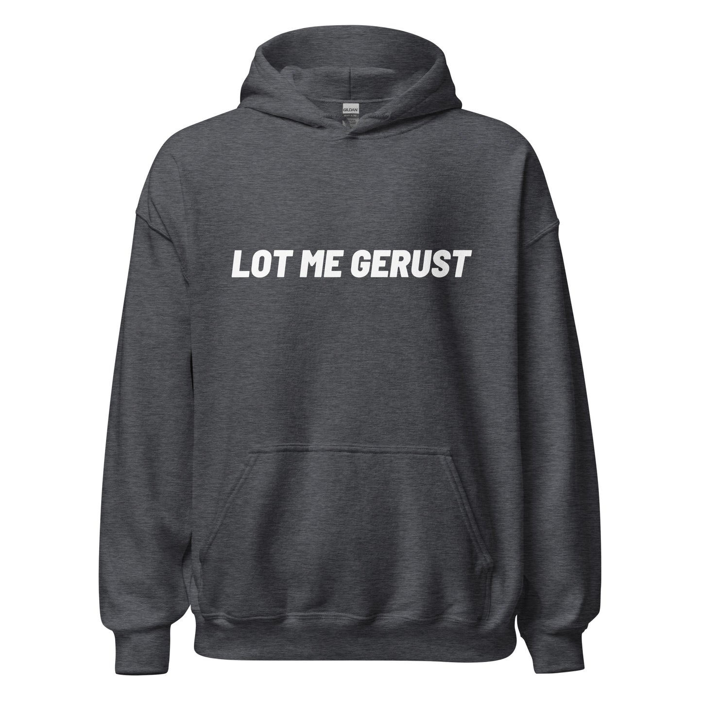 Essntials hoodie - lot me gerust - geprint