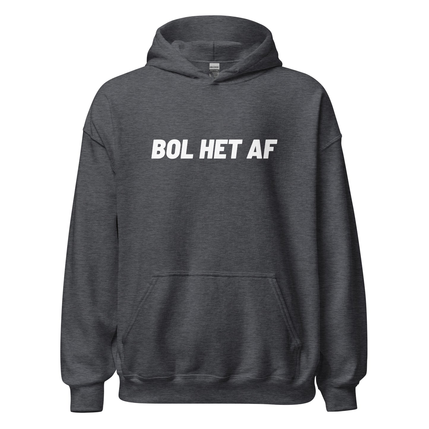 Essentials hoodie - bol het af - geprint