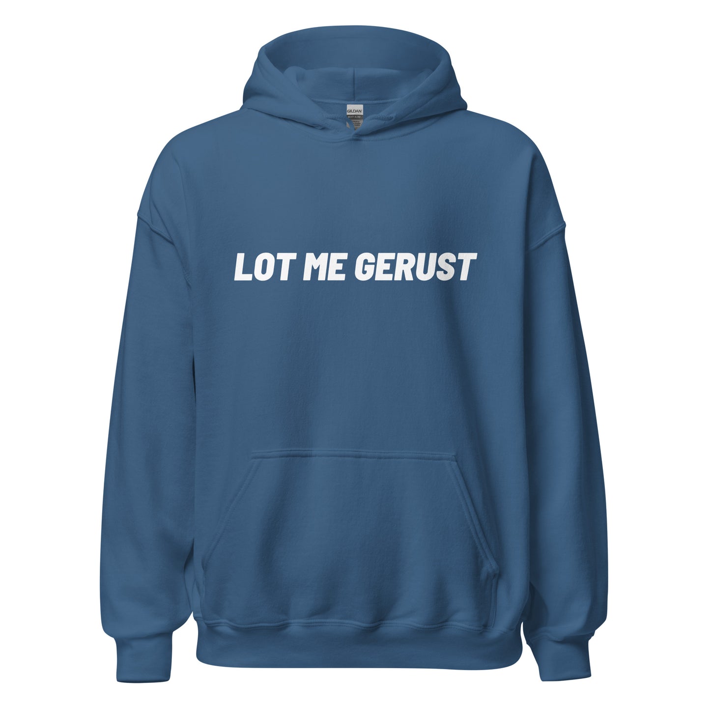 Essntials hoodie - lot me gerust - geprint