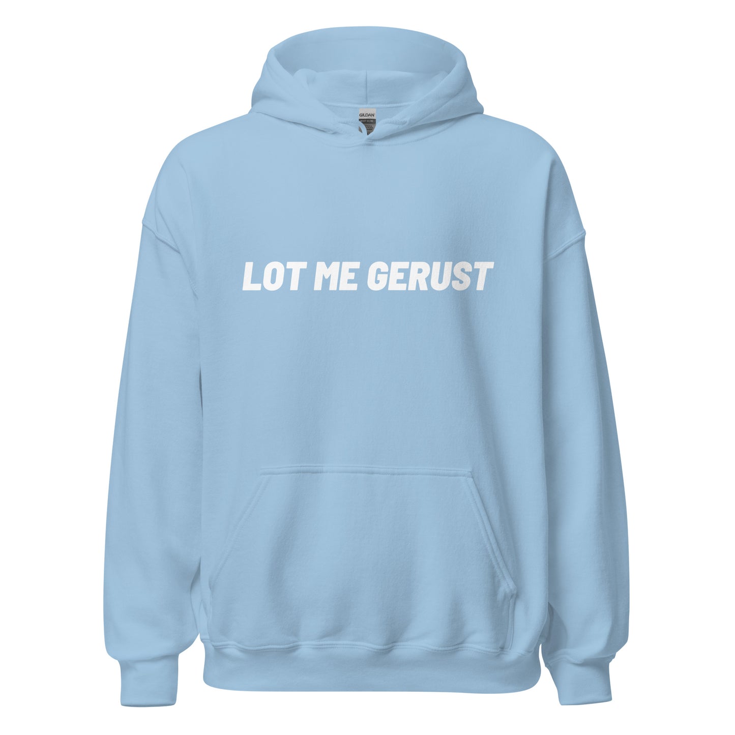 Essntials hoodie - lot me gerust - geprint