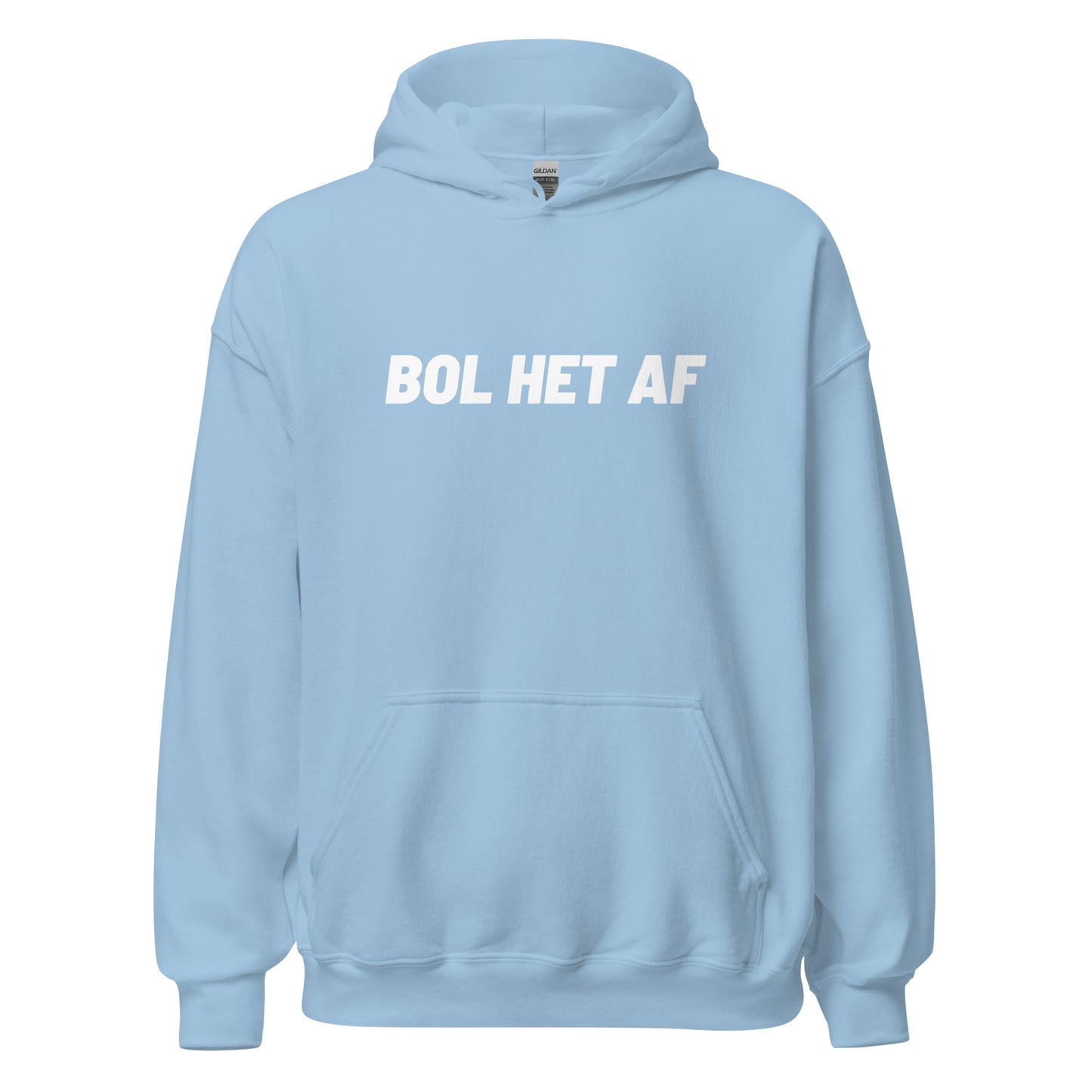 Essentials hoodie - bol het af - geprint