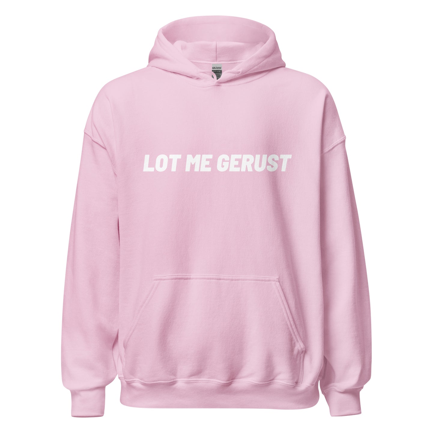 Essntials hoodie - lot me gerust - geprint