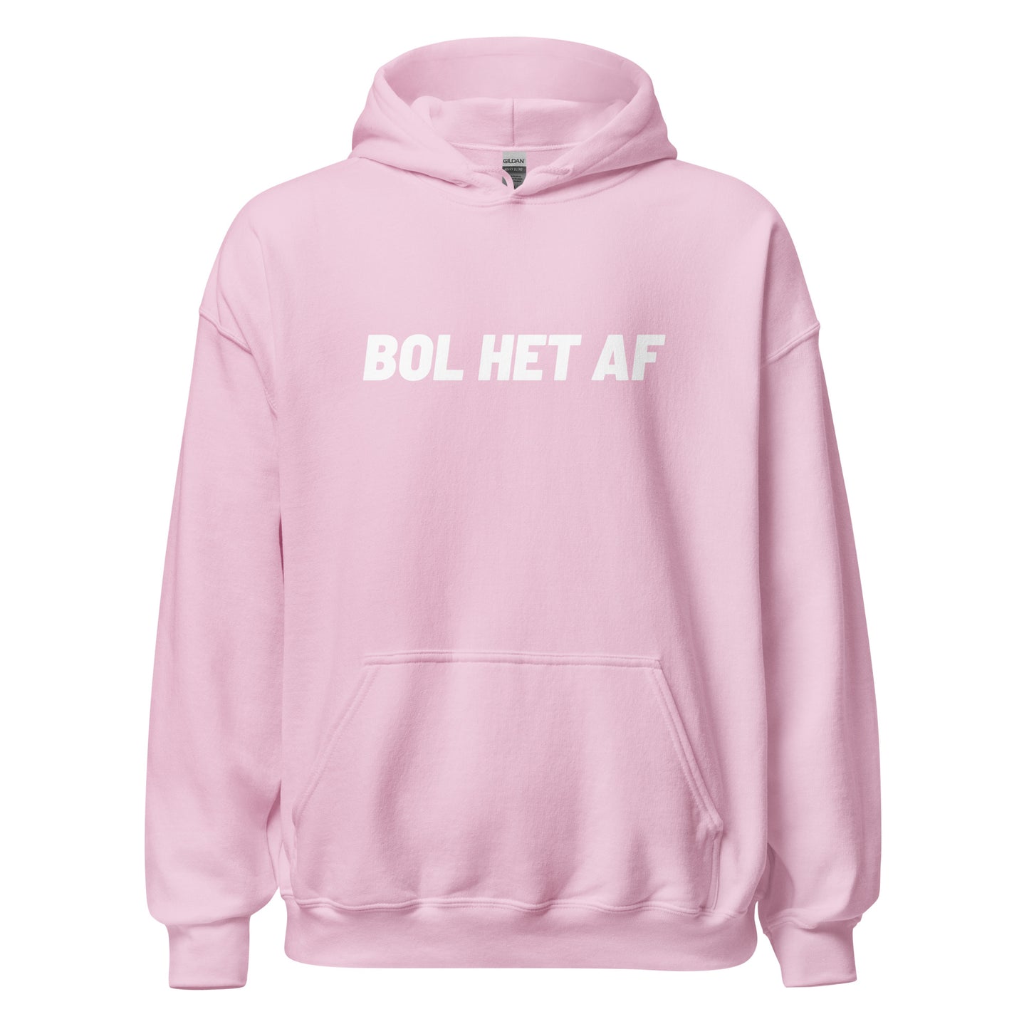 Essentials hoodie - bol het af - geprint