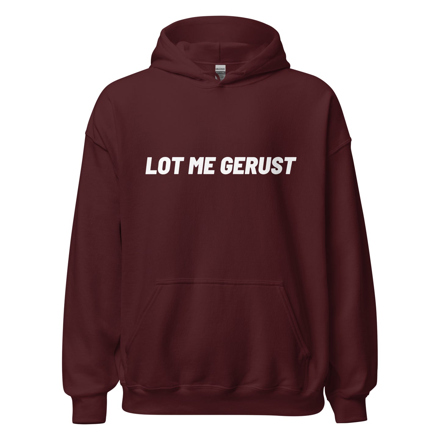 Essntials hoodie - lot me gerust - geprint