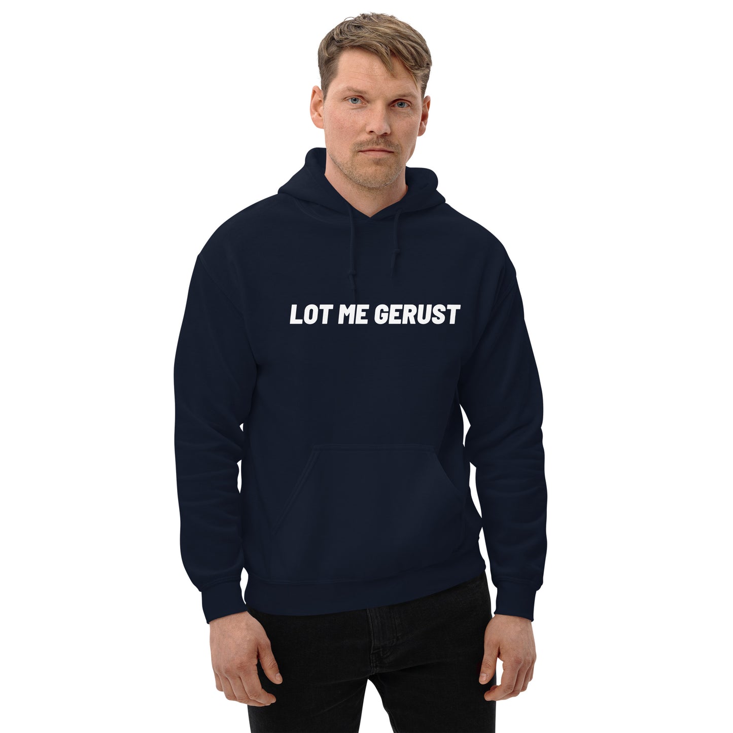 Essntials hoodie - lot me gerust - geprint