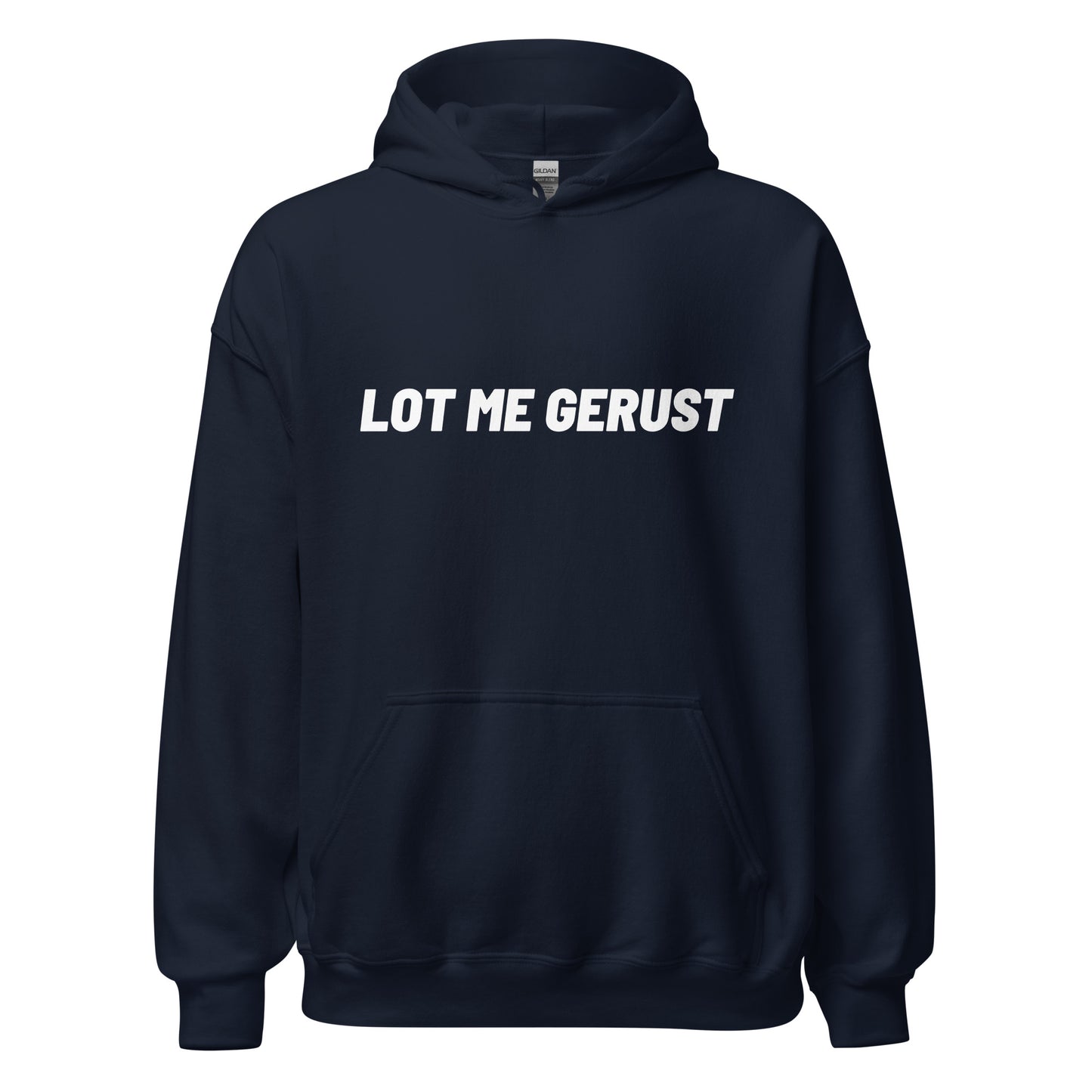 Essntials hoodie - lot me gerust - geprint