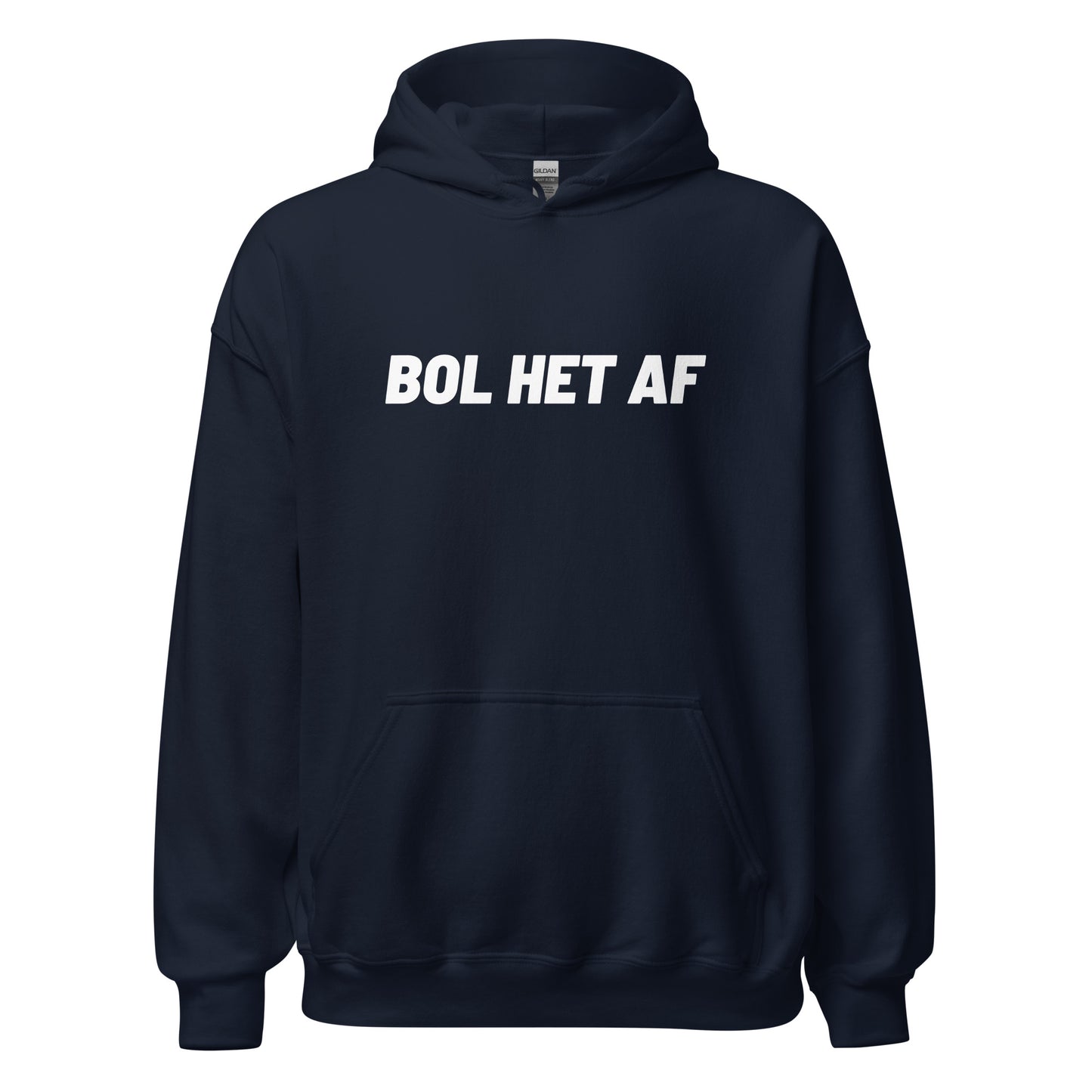 Essentials hoodie - bol het af - geprint