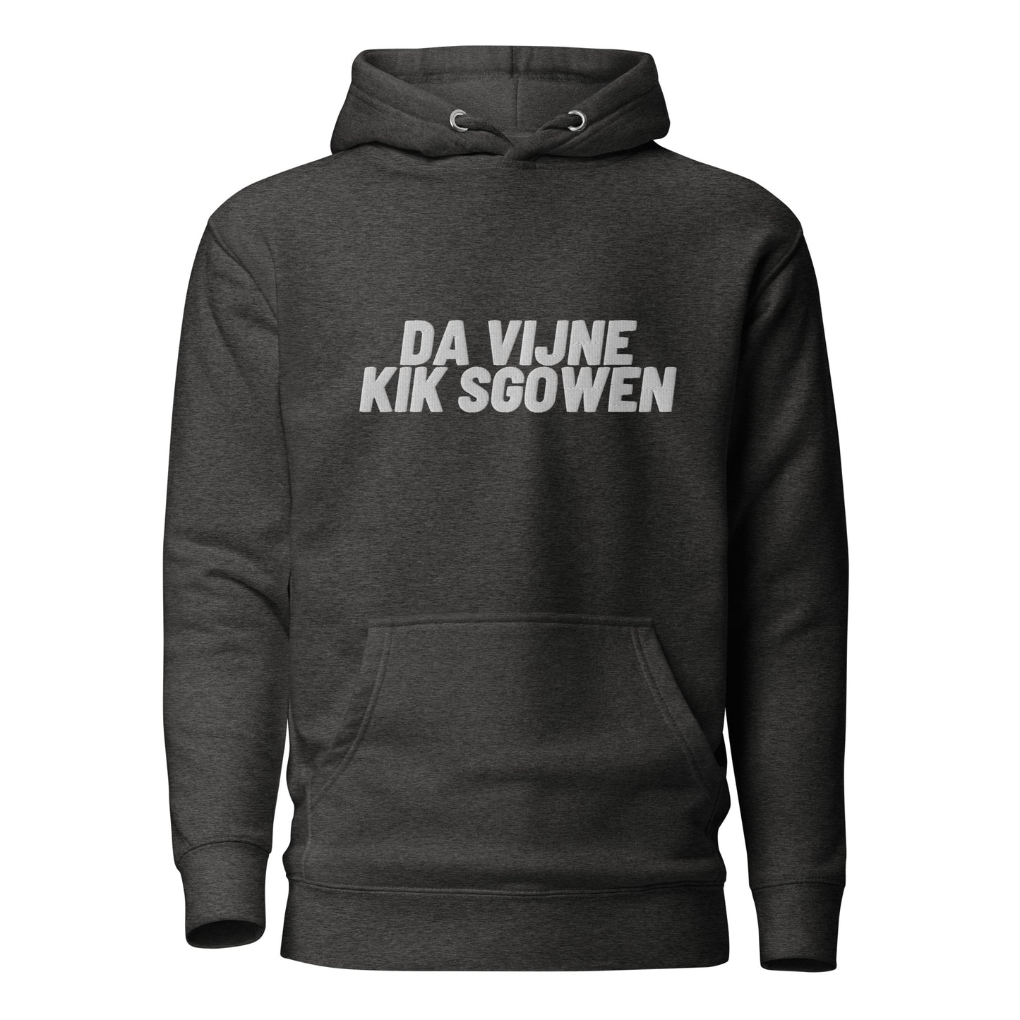 Premium hoodie - da vijne kik sgowen