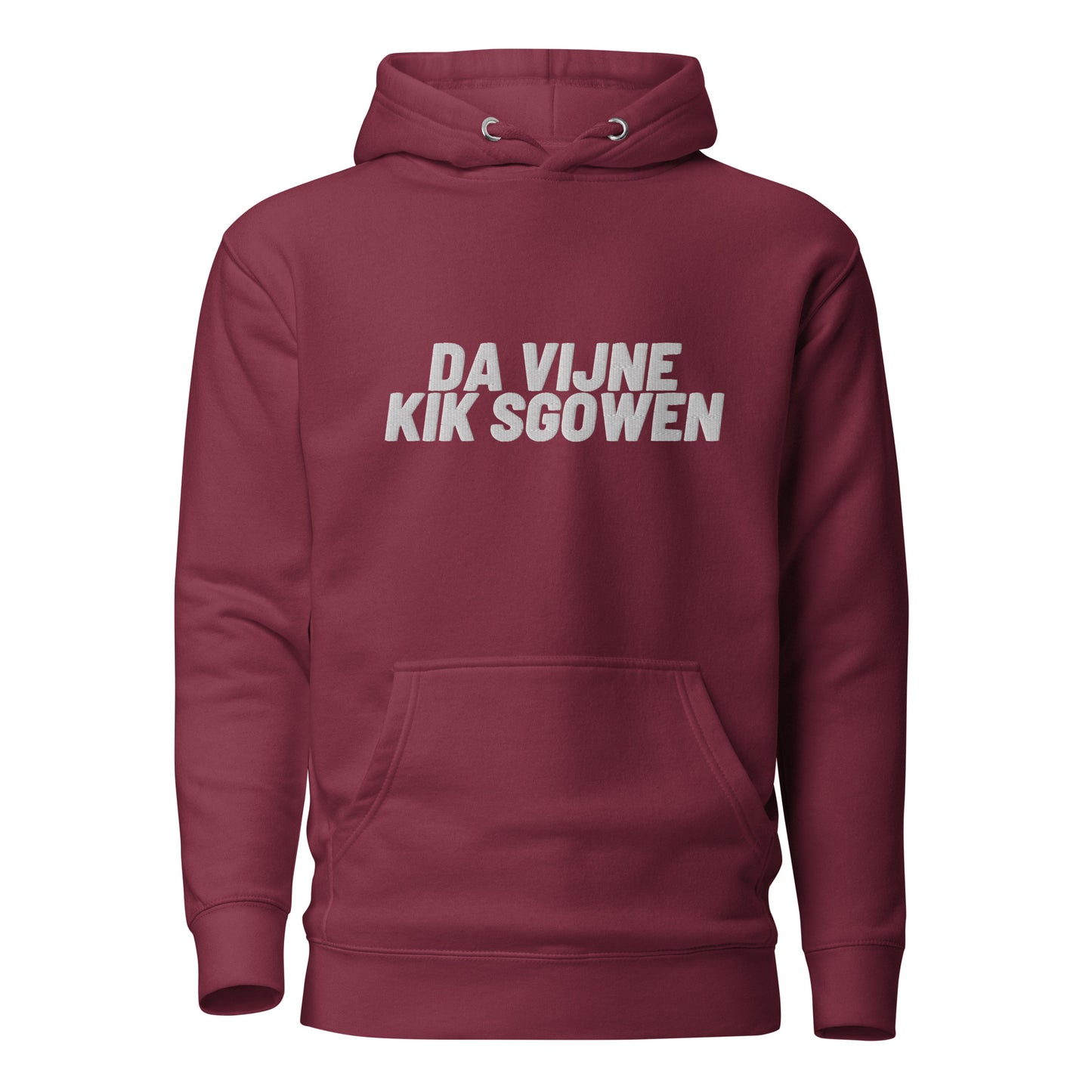 Premium hoodie - da vijne kik sgowen